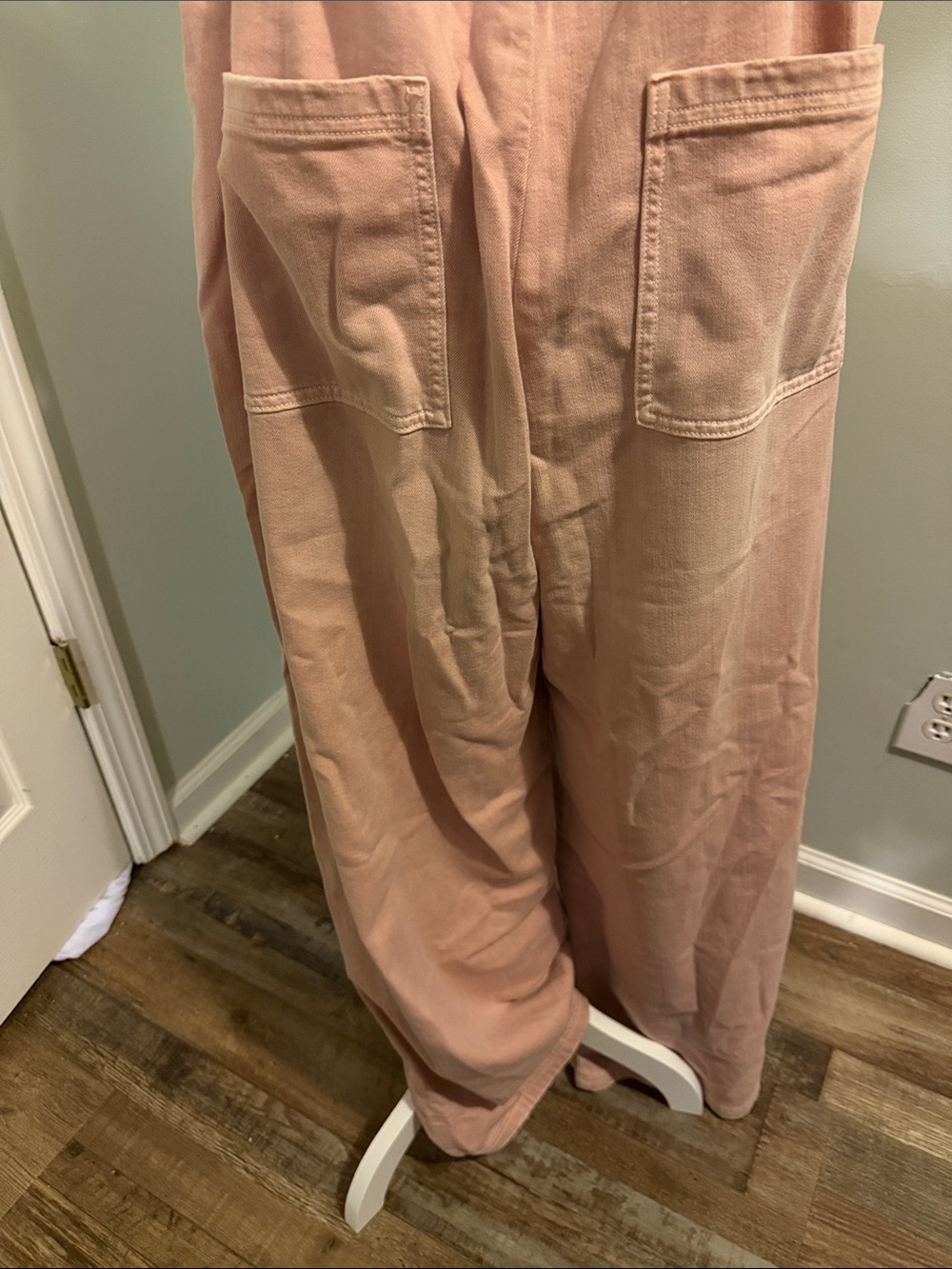 aerie Dusty Pink Utility Jumpsuit Overalls - Picture 4 of 6